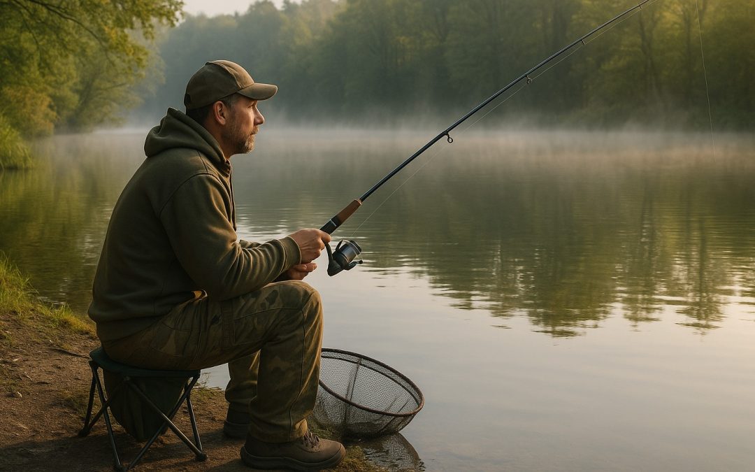 Fishing at Finlake