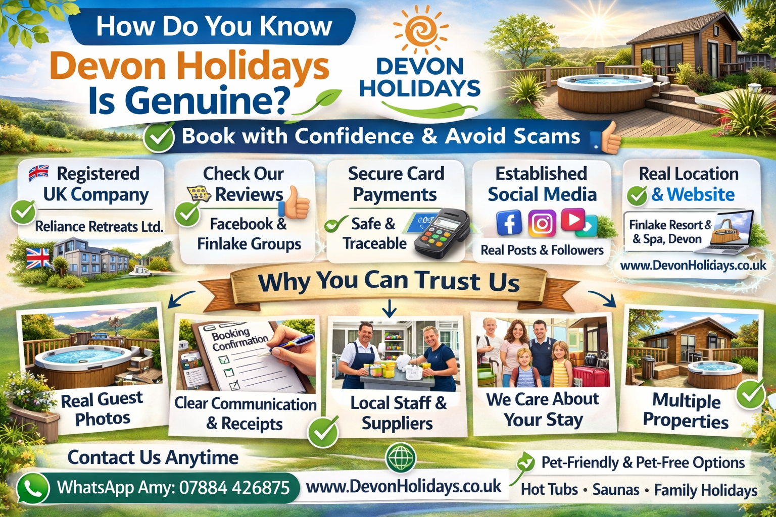 Devon Holidays is genuine